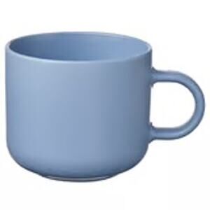 IKEA TOBISFISK Speckled Blue Lilac Stoneware Mugs Durable Stoneware Set of Two